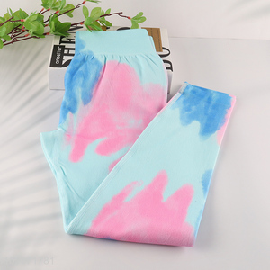 China supplier colorful elastic fitness sports yoga pants for sale