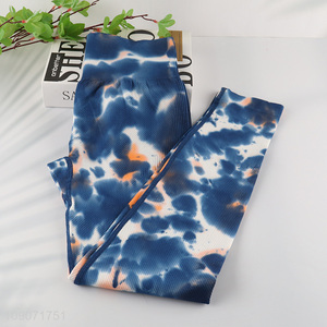 Low price fashionable women breathable sports fitness yoga pants