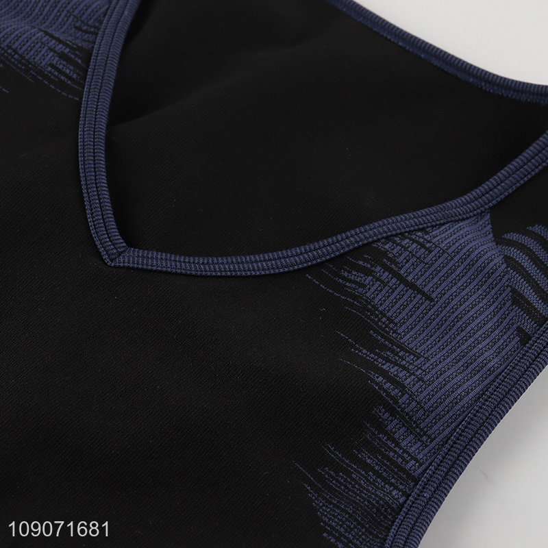 Popular products women breathable sports fitness yoga bra for sale