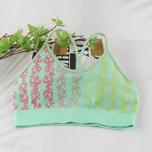 Top selling women sports fitness breathable elastic bra wholesale