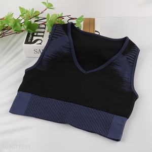 Popular products women breathable sports fitness yoga bra for sale