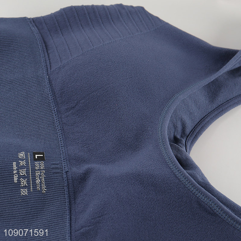 Hot selling multicolor women shockproof women sports yoga bra wholesale