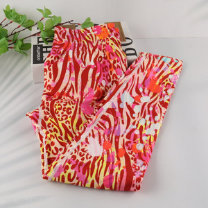 Popular products high elastic breathable fitness sports yoga pants for ladies