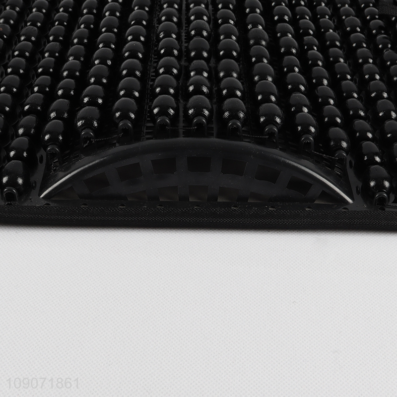 Good Quality Wooden Beaded Car Seat Cushion Massage Car Seat Cover