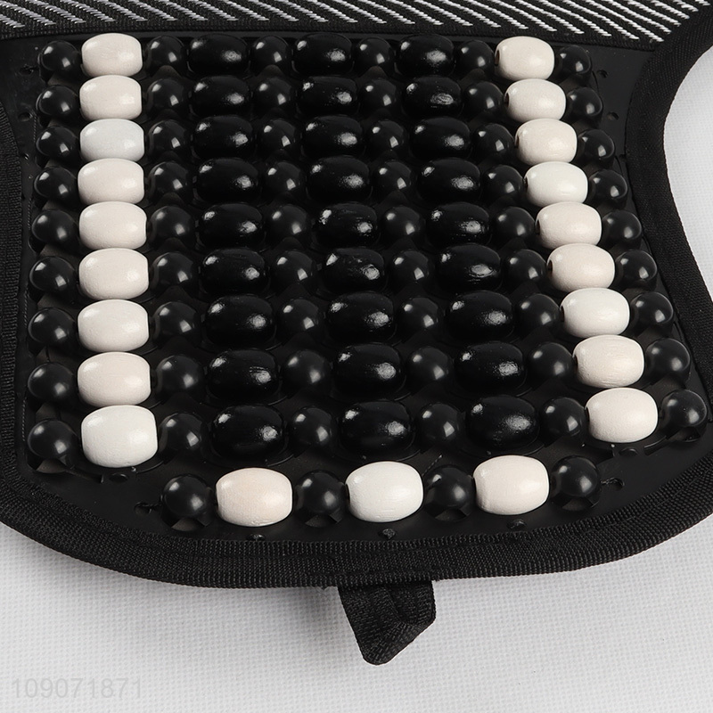 New Product Wooden Beaded Car Seat Cushion Truck Back Massage Cushion