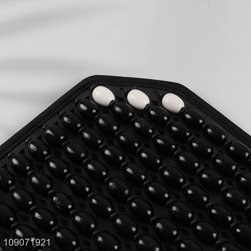 Good Quality Wooden Beaded Car Seat Cushion Cooling Car Seat Cover