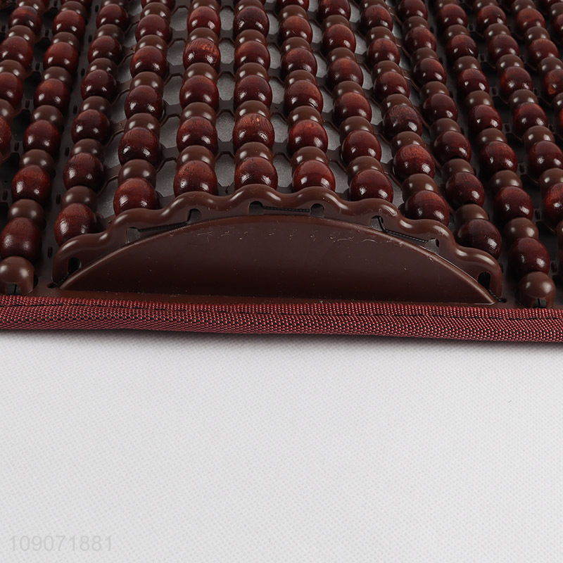 Hot Sale Durable Natural Wooden Beaded Car Seat Cushion for Trucks