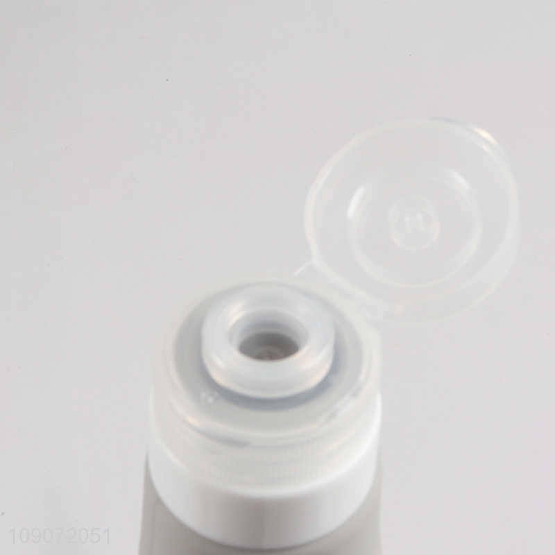 Hot Sale 3PCS Reusable Squeezable Silicone Travel Bottles for Shampoo