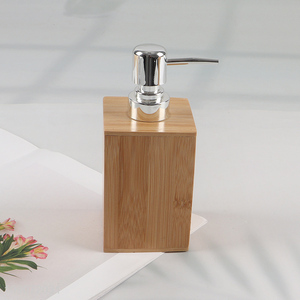 New Product Natural Bamboo Soap Dispenser Bottle Hand Soap Dispenser