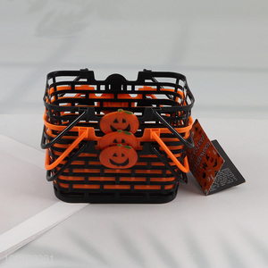 New Product 3PCS Halloween Baskets Multipurpose Plastic Storage Baskets