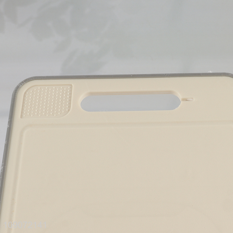 Wholesale Multi-Function Double Sided Stainless Steel Plastic Cutting Board