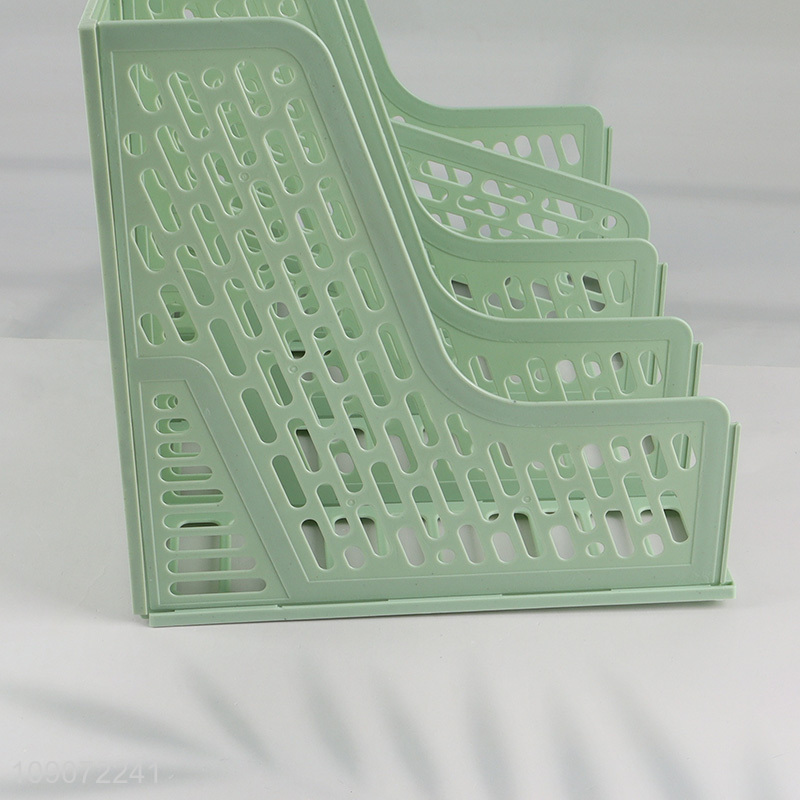Good Quality 4 Sections Office Desktop Organizer File Sorter