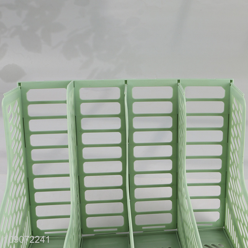 Good Quality 4 Sections Office Desktop Organizer File Sorter