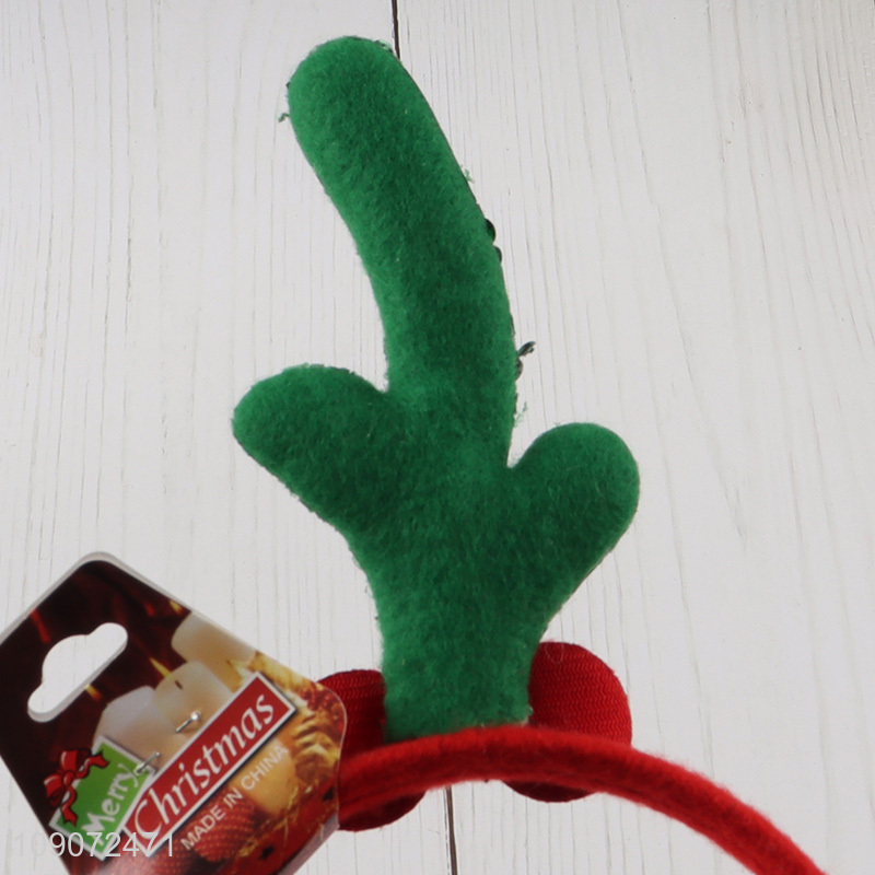 Good quality decorative Christmas hair hoop Christmas party supplies