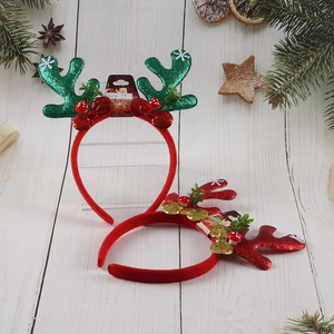 China products multicolor Christmas party supplies Christmas hair hoop