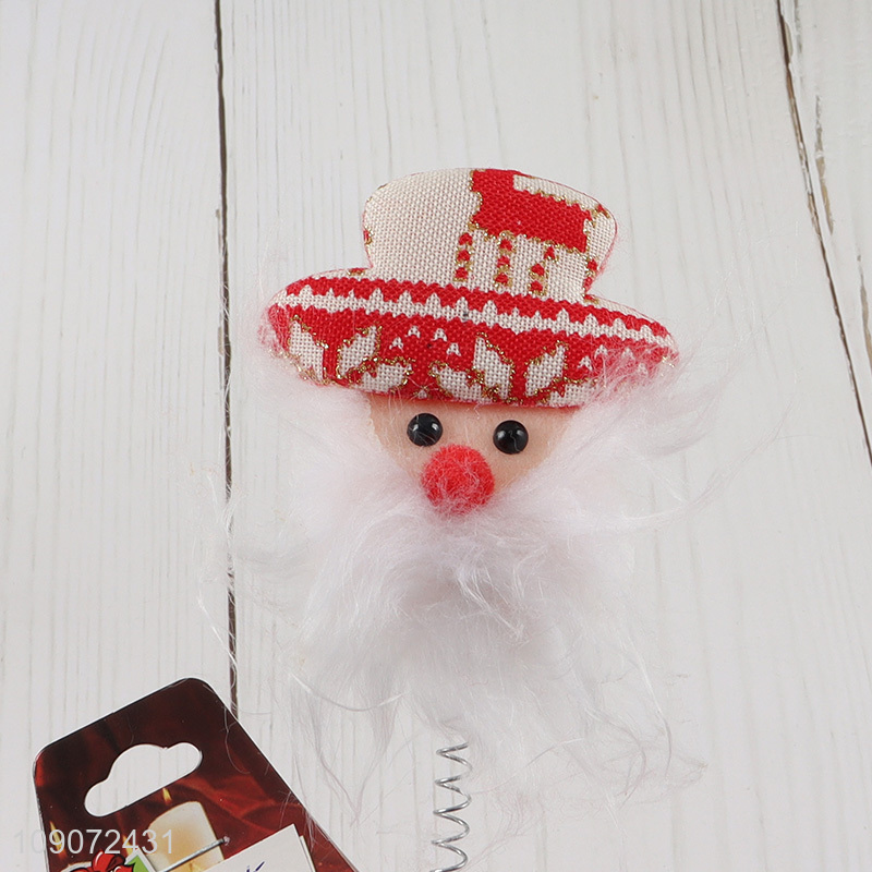 Online wholesale Santa Claus shape Christmas hair hoop for party supplies