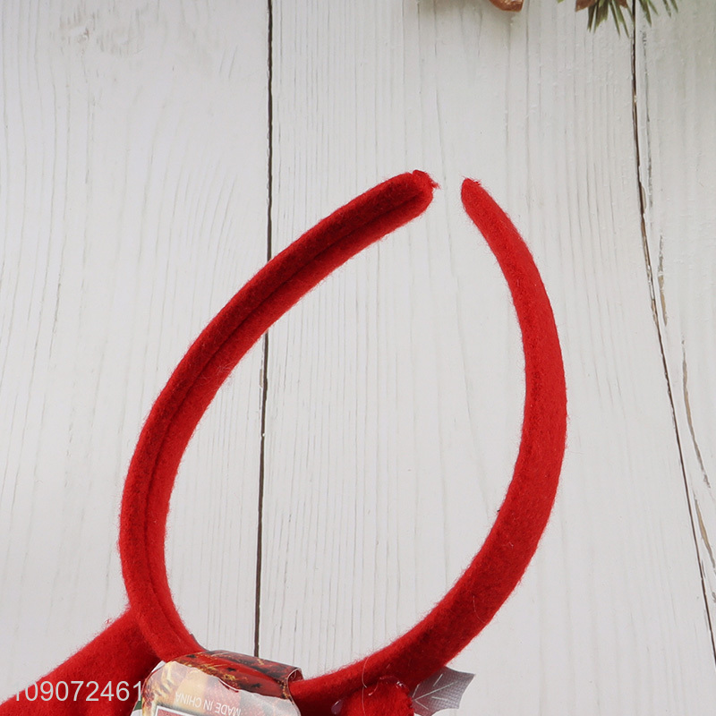 Yiwu market Christmas party supplies Christmas hair hoop hair decoration
