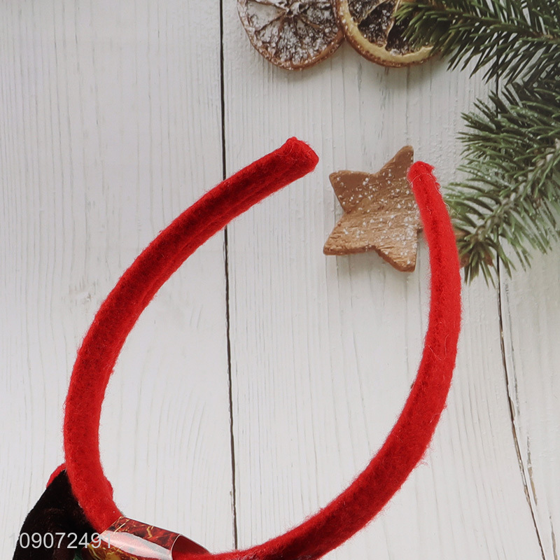 High quality Christmas party supplies Christmas hair hoop hair decoration for sale