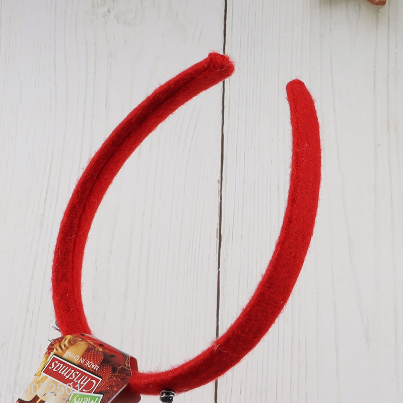 Hot items Christmas party supplies hair decoration Christmas hair hoop for adult