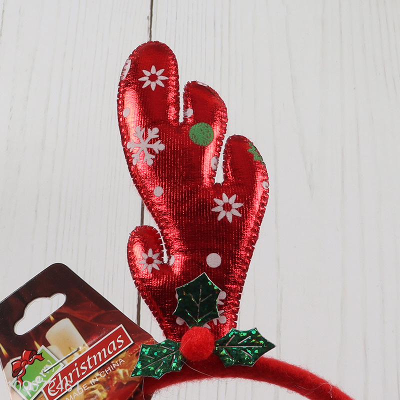 Yiwu market Christmas party supplies Christmas hair hoop hair decoration