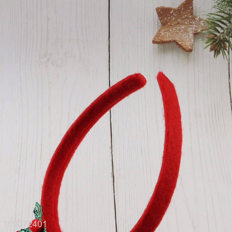 Top selling Christmas party supplies elk Christmas hair hoop