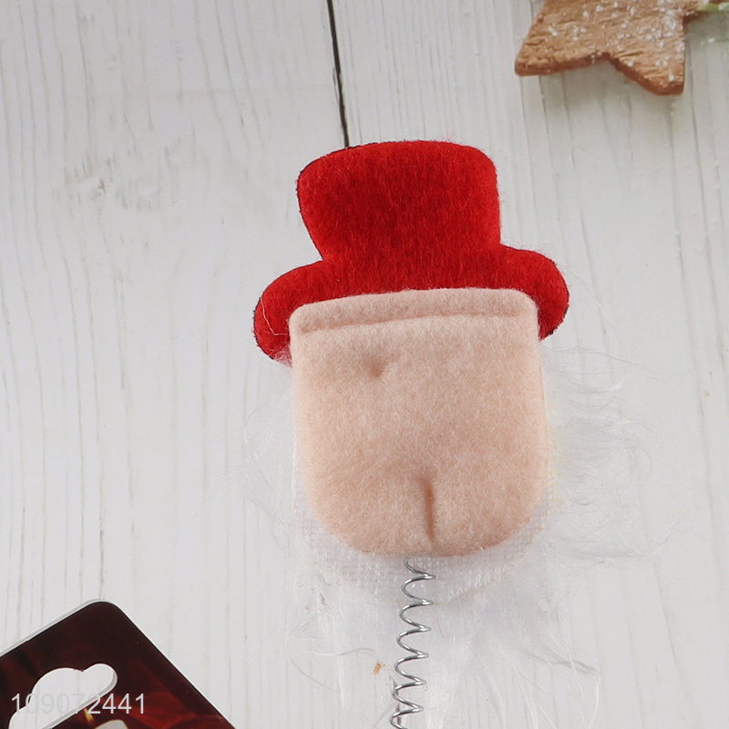 New arrival Santa Claus decorative Christmas hair hoop for adult