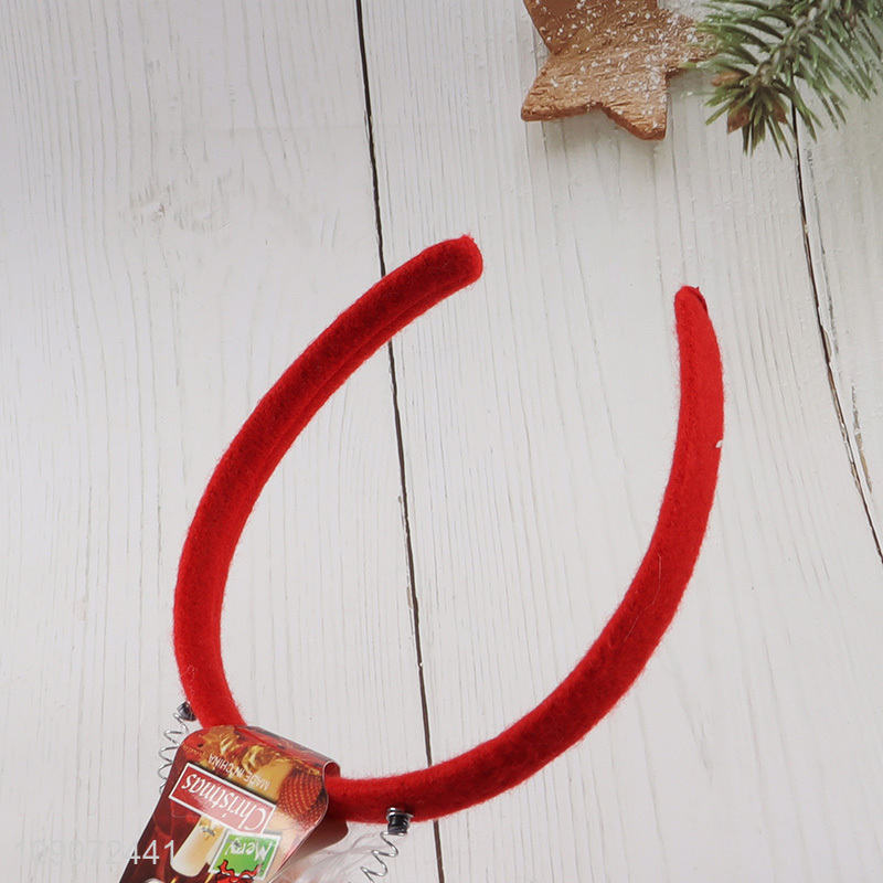 New arrival Santa Claus decorative Christmas hair hoop for adult