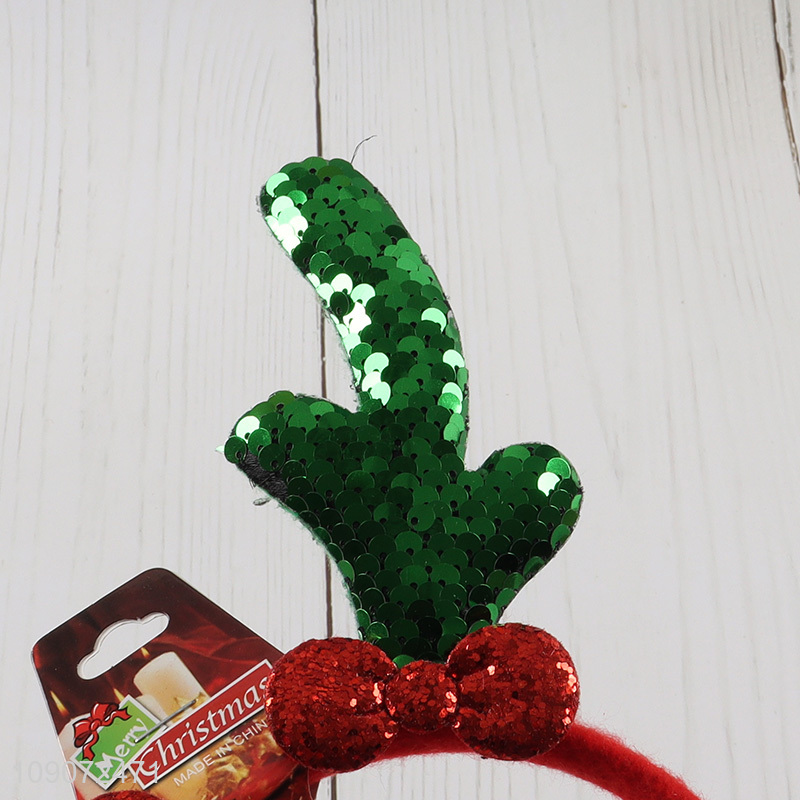 Good quality decorative Christmas hair hoop Christmas party supplies