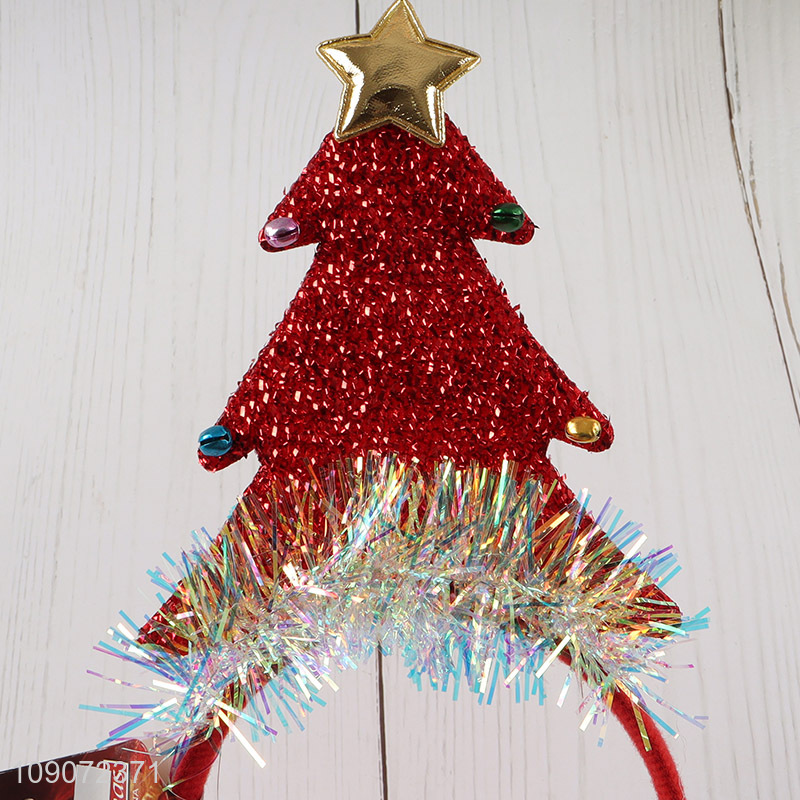 China factory Christmas party supplies decorative Christmas hair hoop