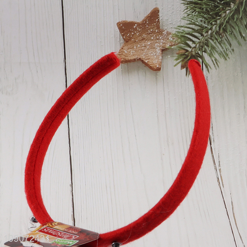 Online wholesale Santa Claus shape Christmas hair hoop for party supplies