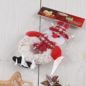 Good price snowman shape Christmas hanging ornament for xmas tree
