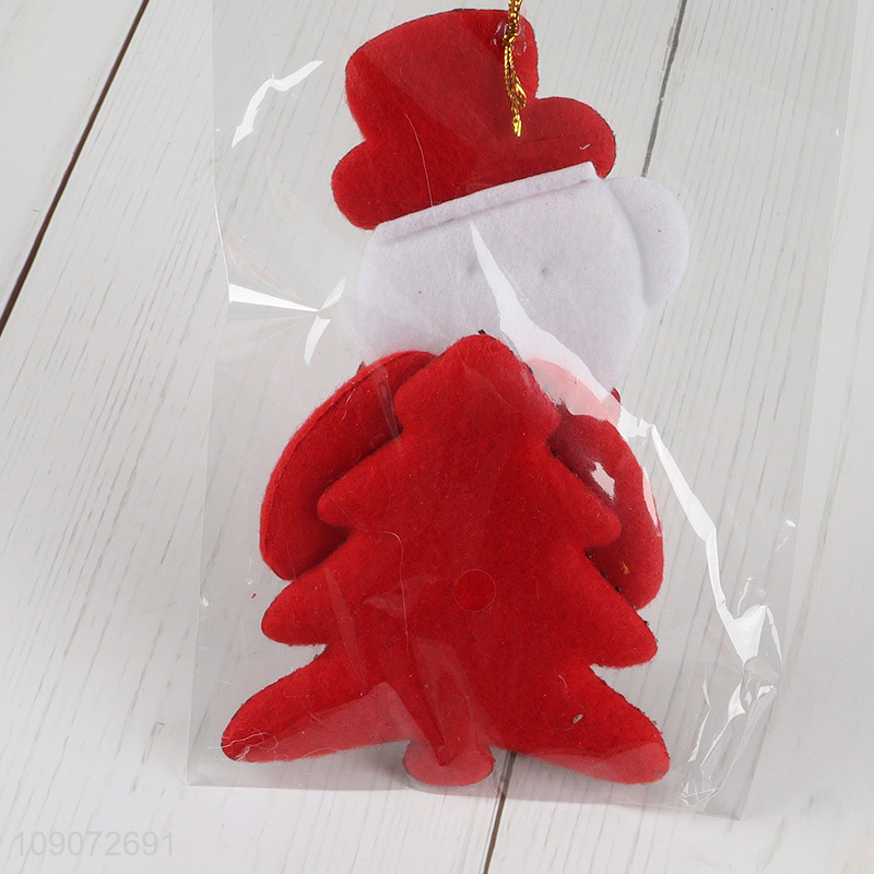Top sale bear shape Christmas hanging ornament for xmas tree