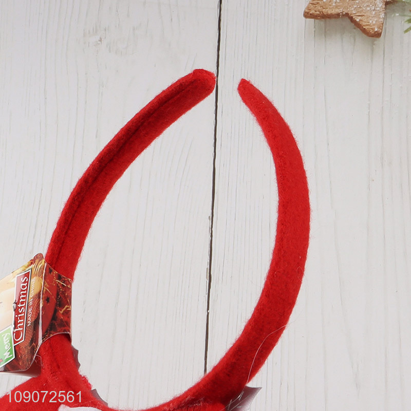 Hot selling Christmas party supplies decorative Christmas hair hoop