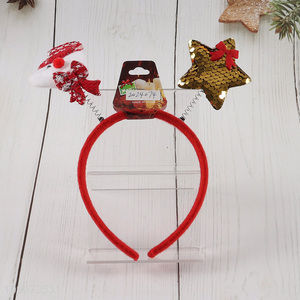 Popular products snowman Christmas hair hoop Christmas party supplies