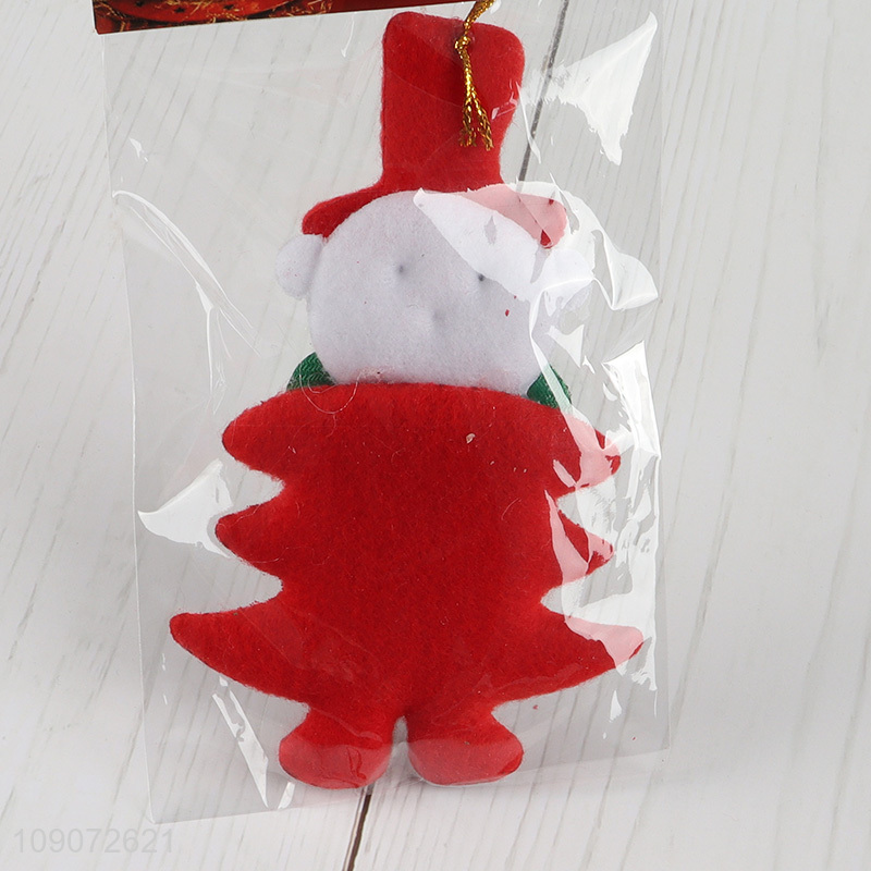 Popular products snowman shape Christmas hanging ornament decoration