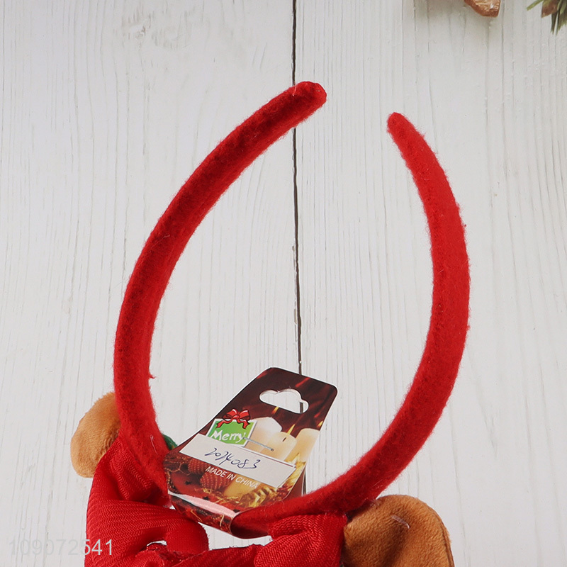 Yiwu market reindeer hair decoration Christmas party Christmas hair hoop