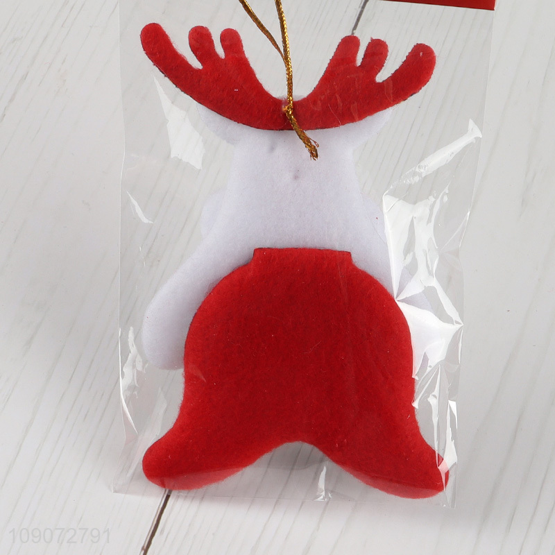 China products reindeer shape Christmas hanging ornament for xmas tree
