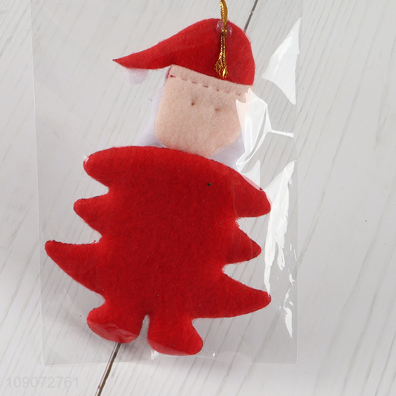 Factory price Santa claus shape Christmas hanging ornament for sale