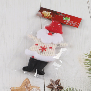 China wholesale xmas tree non-woven fabric Christmas hanging ornament