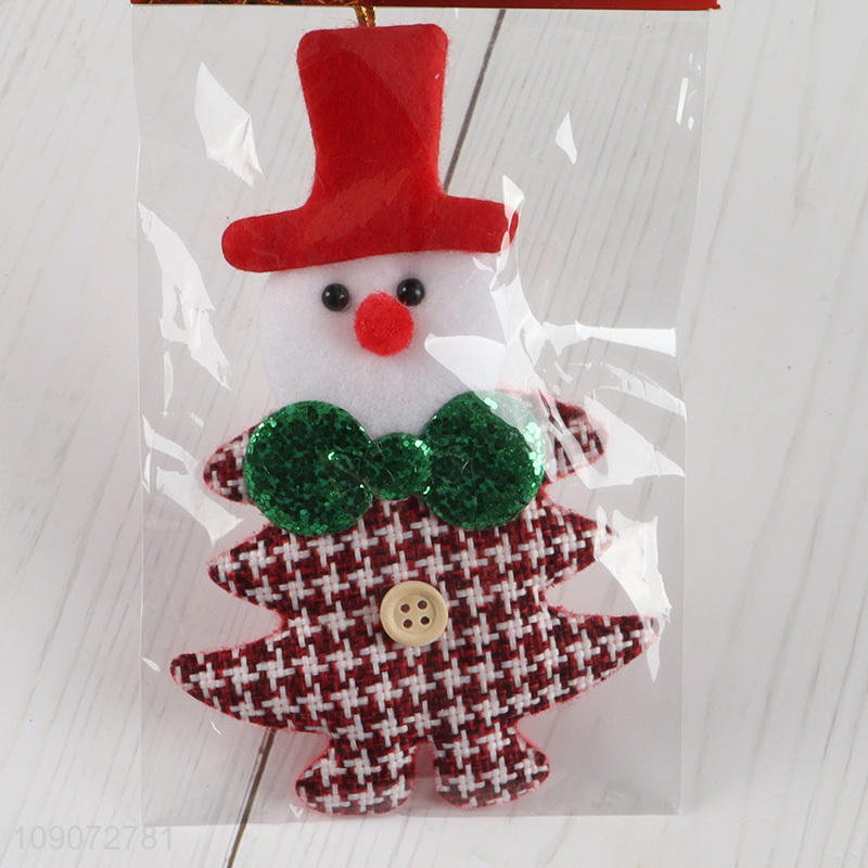 New products snowman shape Christmas hanging ornament decorations for sale