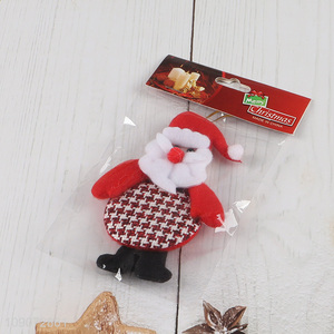 Hot sale non-woven fabric Christmas hanging ornament for xmas tree