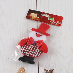Yiwu market snowman shape Christmas hanging ornament for xmas tree