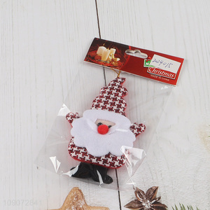 Hot products Santa claus shape Christmas hanging ornament for decoration