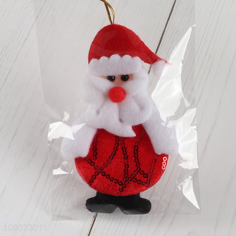 Popular products non-woven fabric Christmas hanging ornament for xmas tree