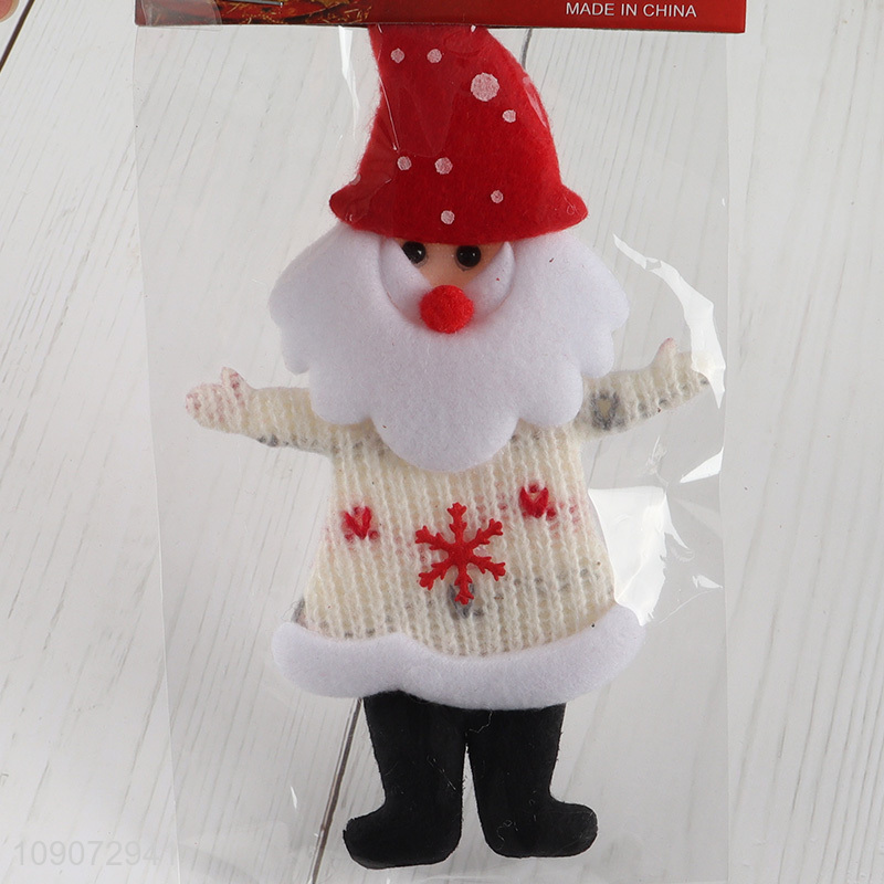 China wholesale xmas tree non-woven fabric Christmas hanging ornament