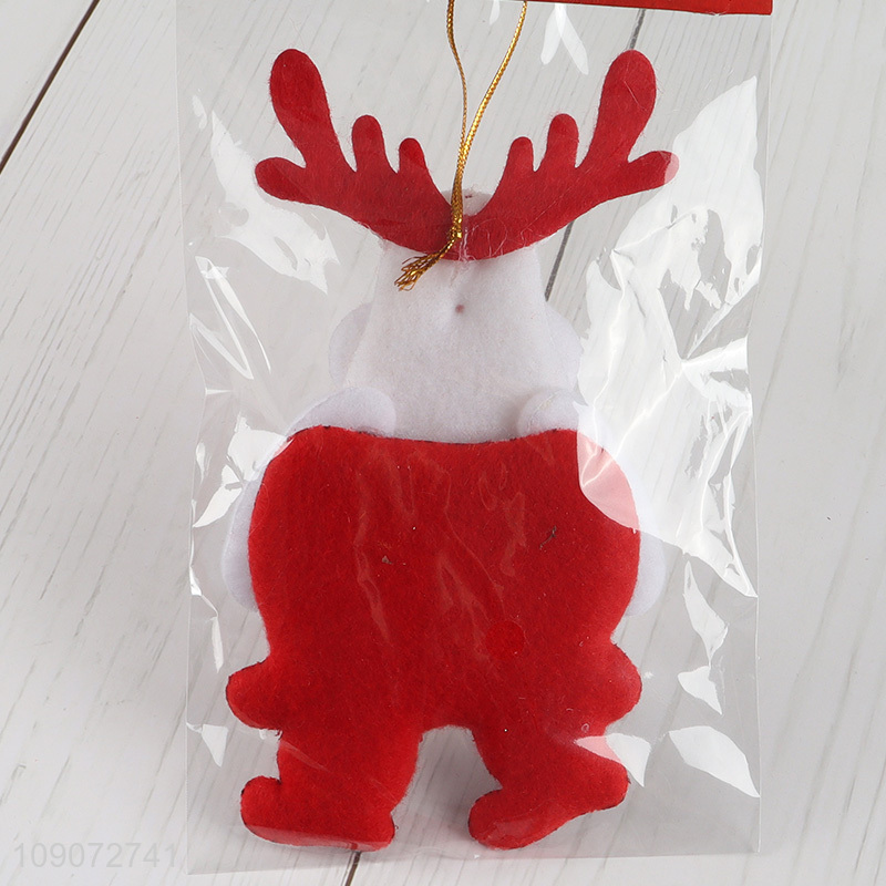 Top selling reindeer shape Christmas hanging ornament Christmas decoration