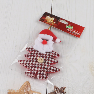 Factory price Santa claus shape Christmas hanging ornament for sale