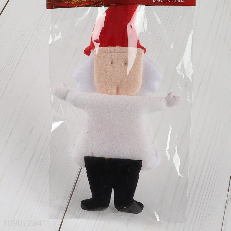 China wholesale xmas tree non-woven fabric Christmas hanging ornament