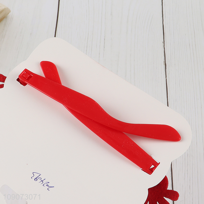 Yiwu market reindeer shape party supplies Christmas glasses for sale