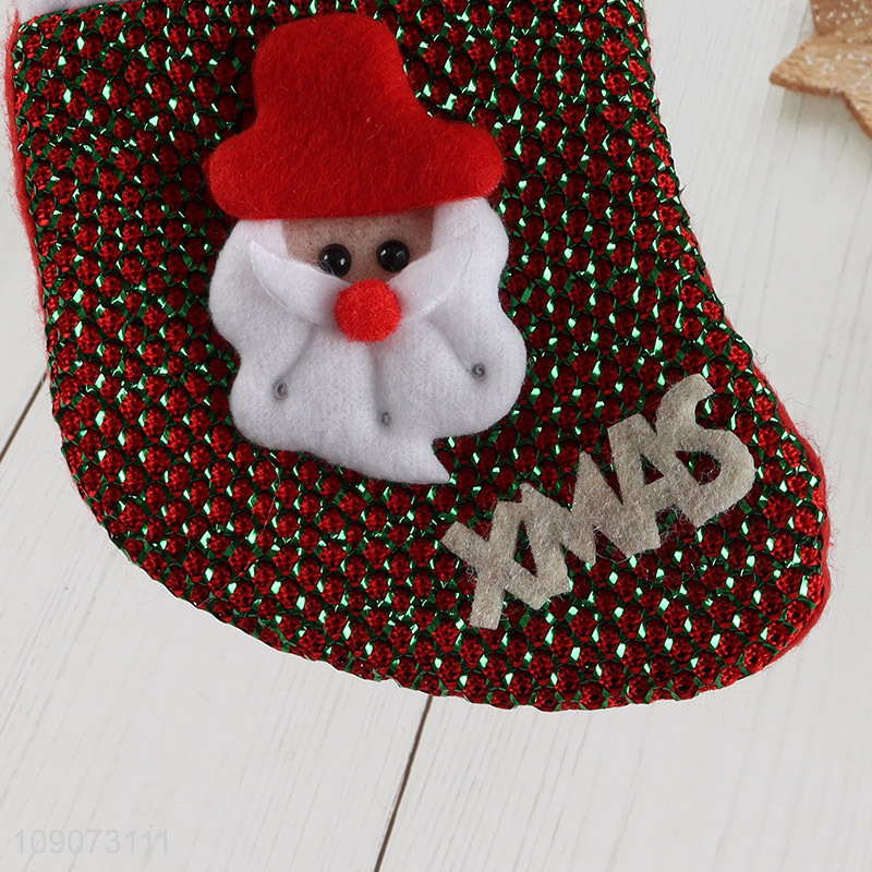 Hot items Christmas decoration Christmas stocking candy bag